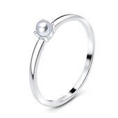Pearl Silver Rings NSR-2907